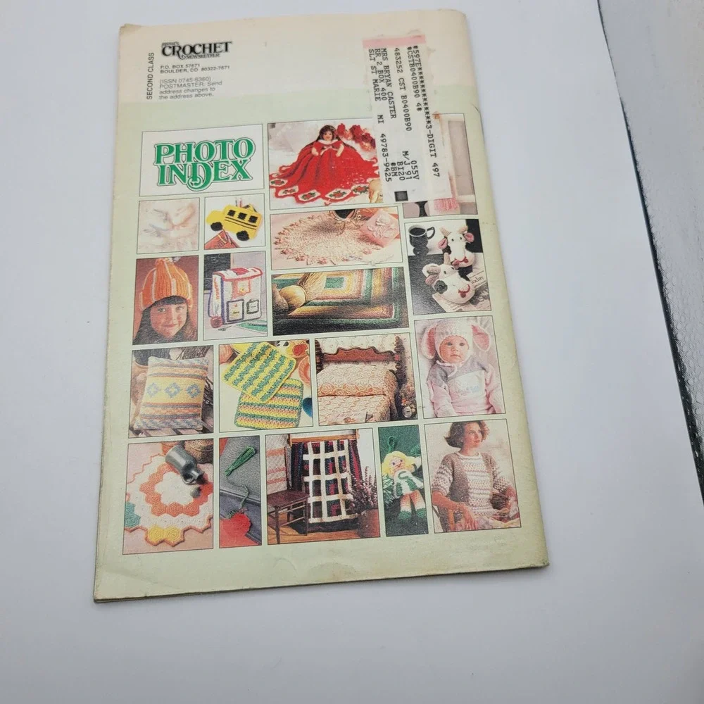 Annies Crochet Newsletter September October‎ 1990 No 47 Vintage Patterns